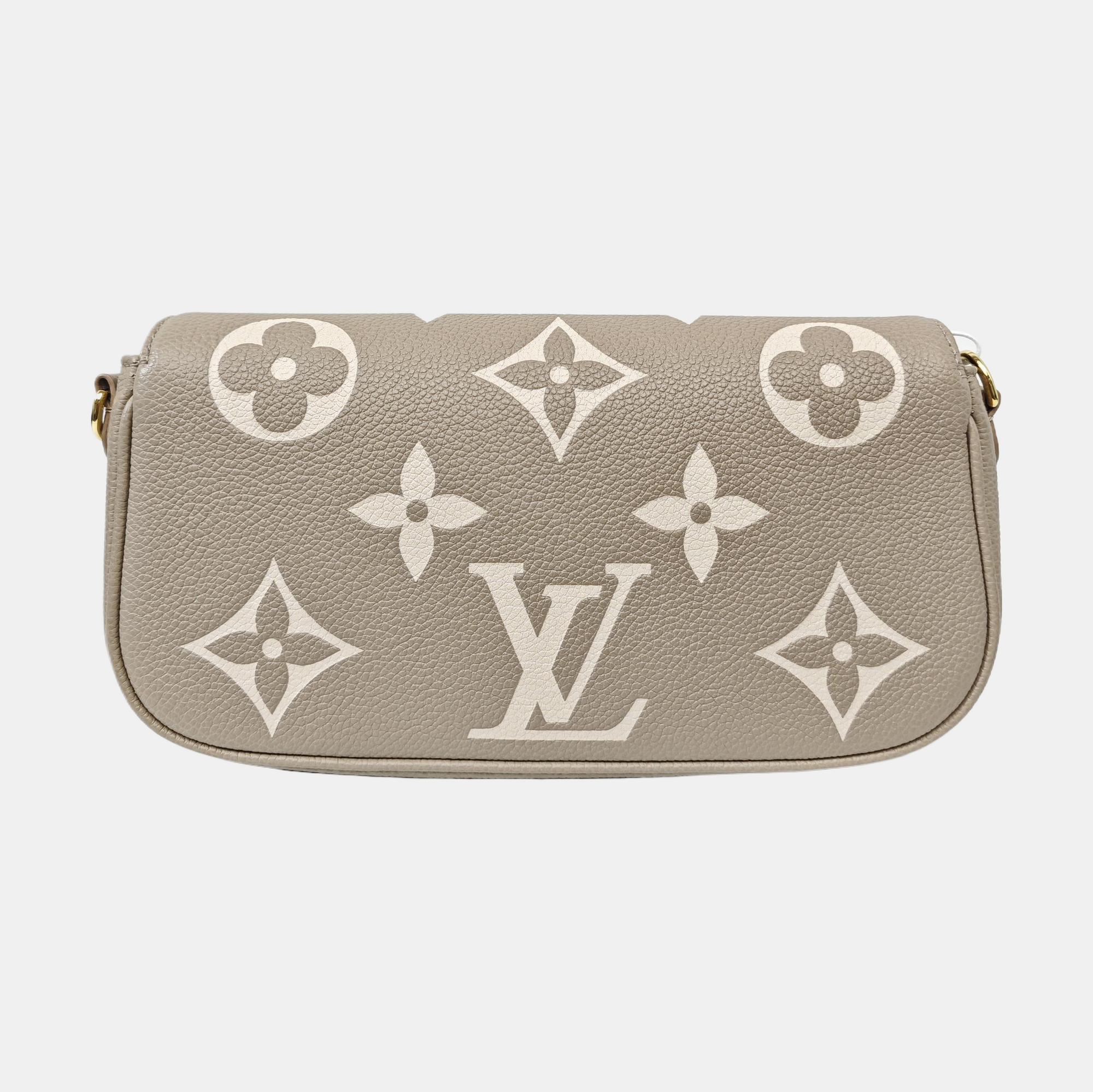 IVY Monogram Calfskin Gray