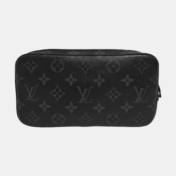 VOLGA Monogram Coated Canvas Black