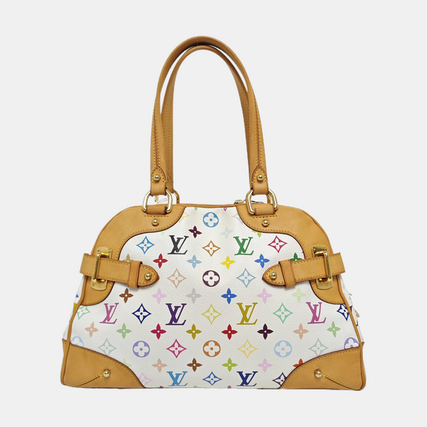 LV × TM CLAUDIA Monogram Coated Canvas White