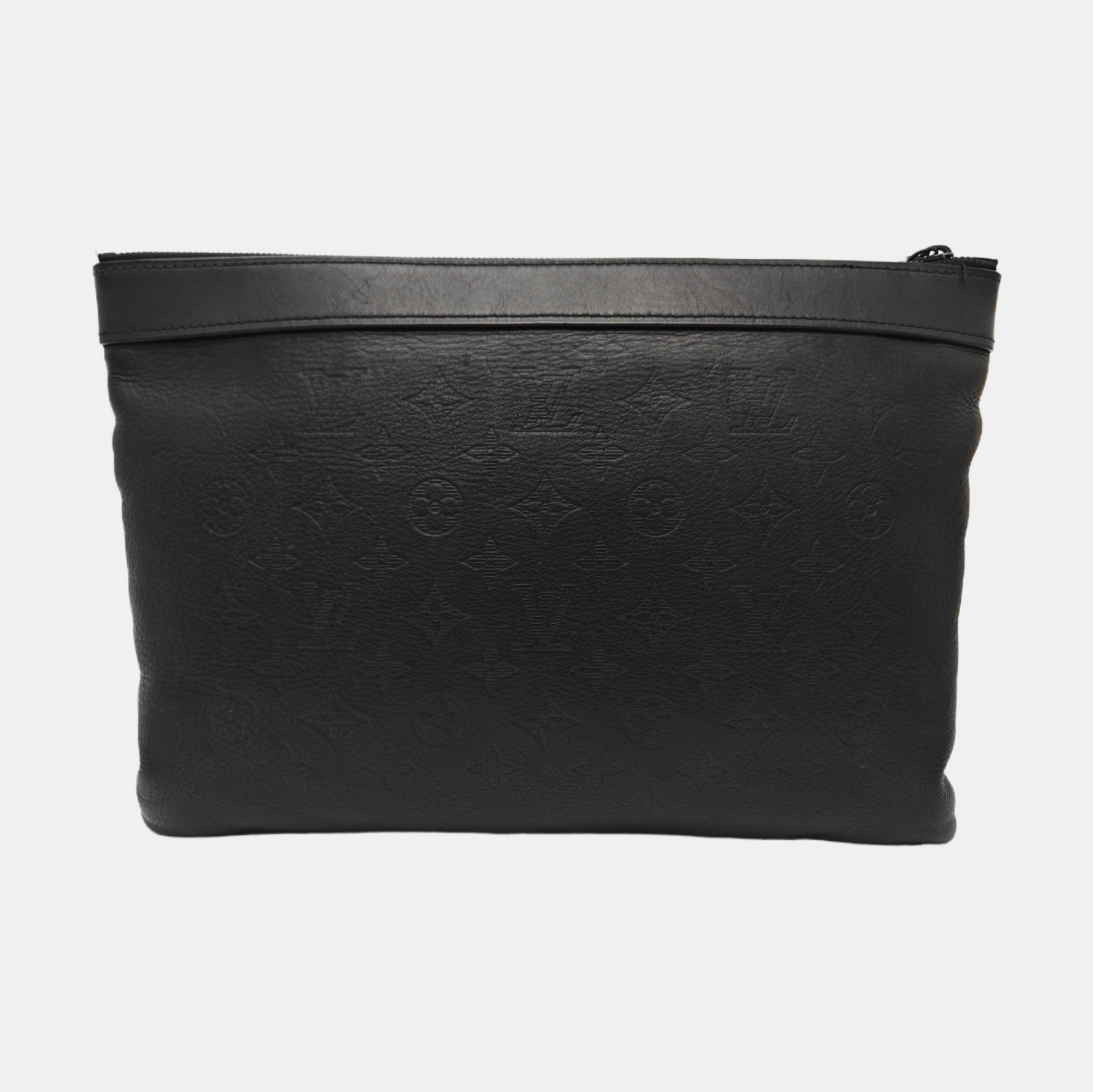 Calfskin Clutch Black