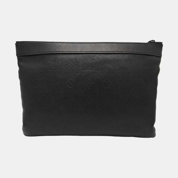 Calfskin Clutch Black