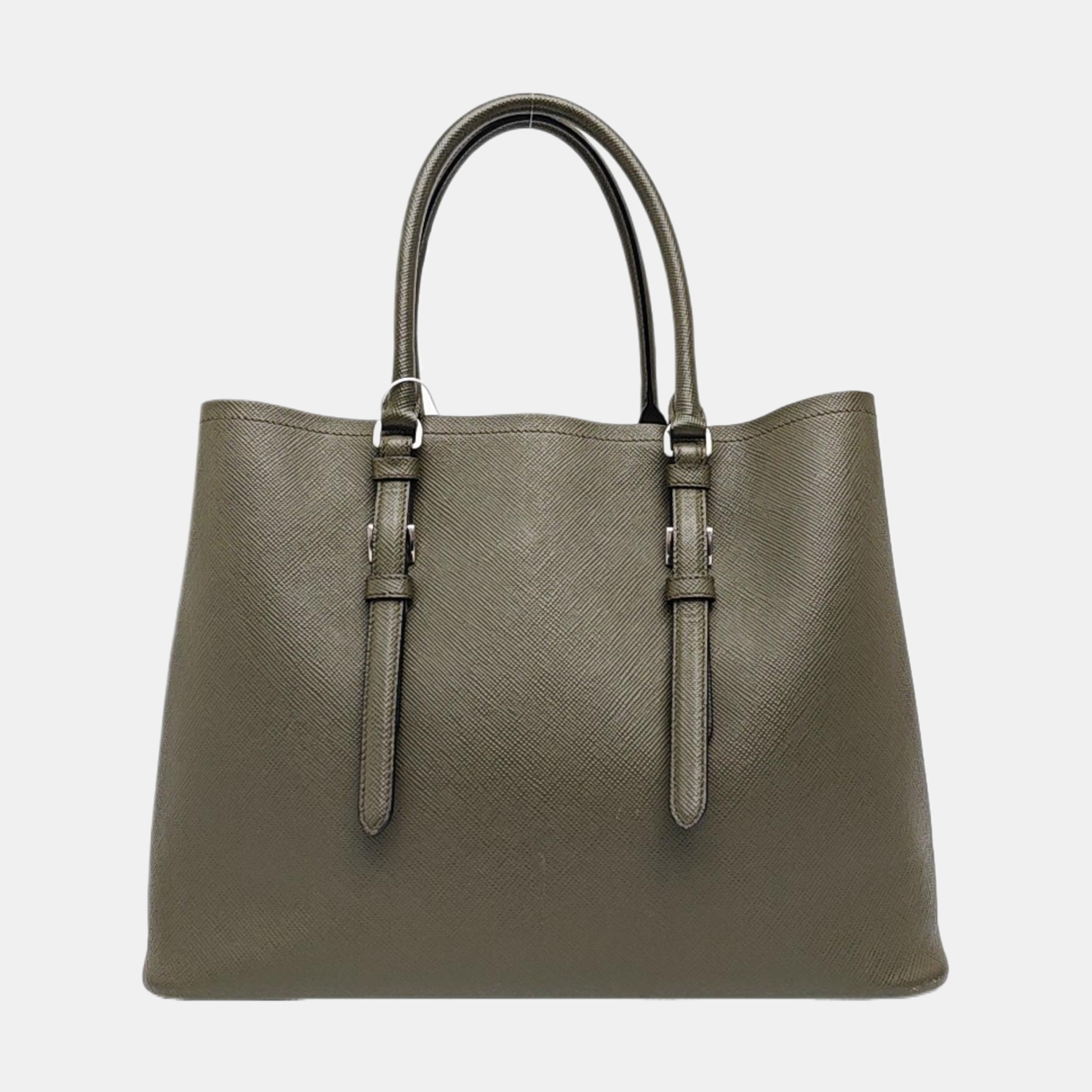 Saffiano Calfskin Tote Bag Green