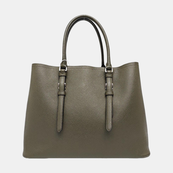 Saffiano Calfskin Tote Bag Green