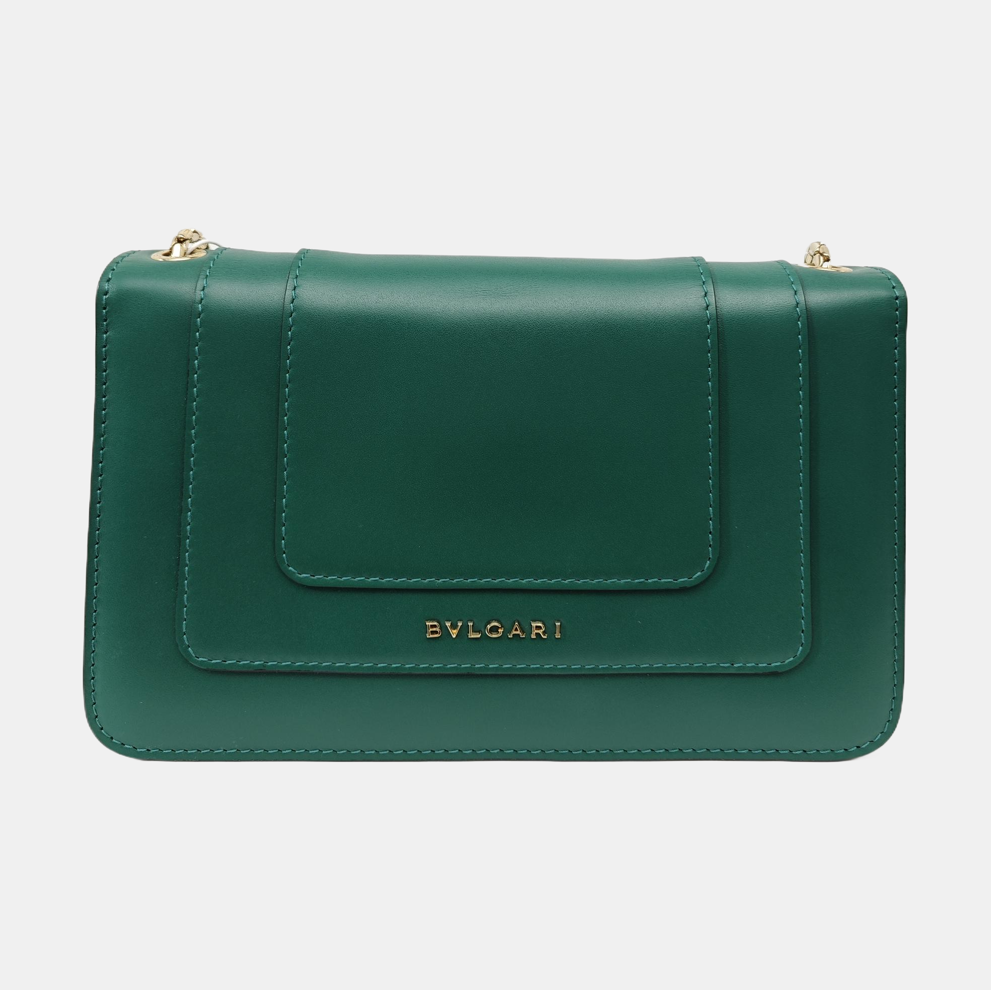 SERPENTI FOREVER Small Calfskin Green