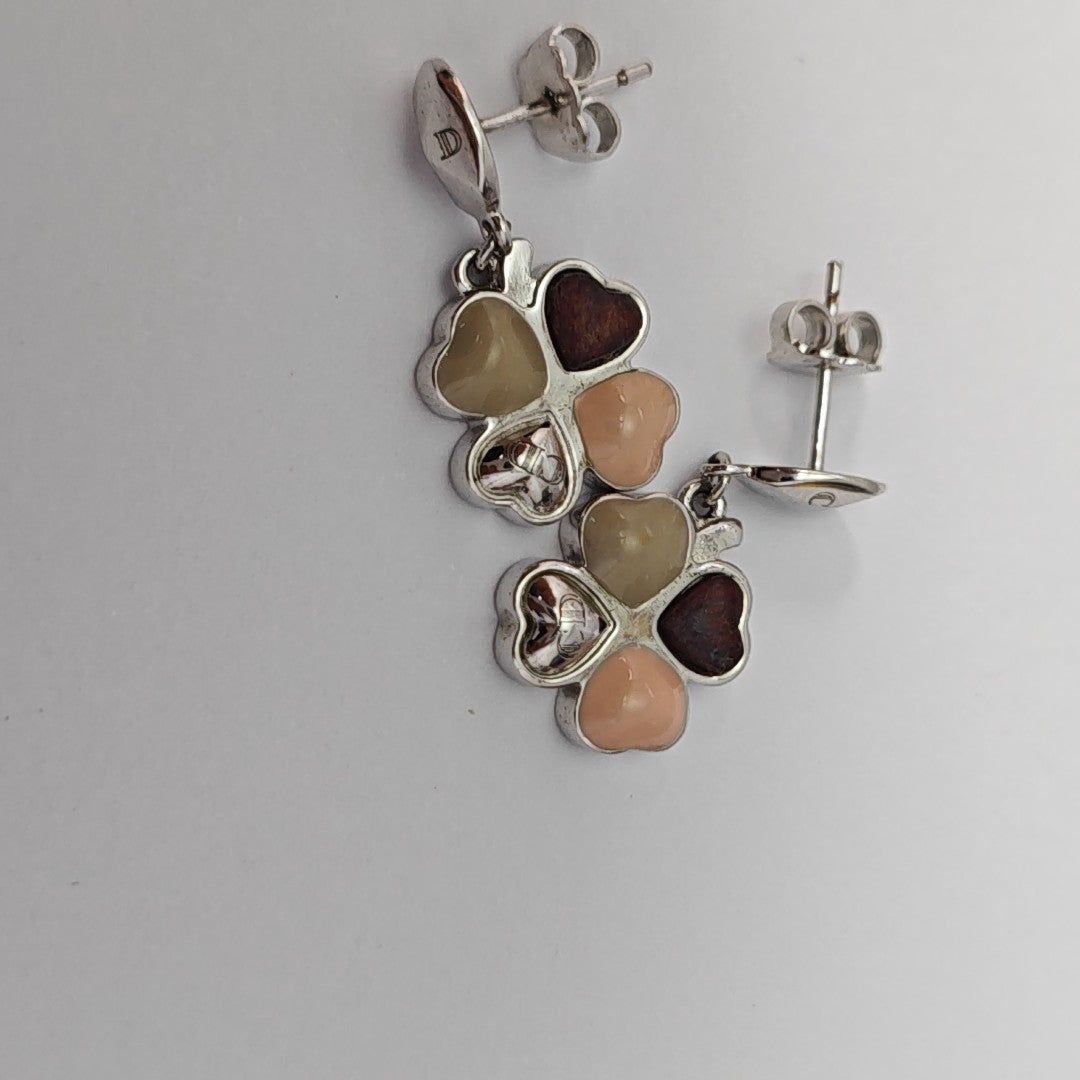 Metal Silver Stud Earrings