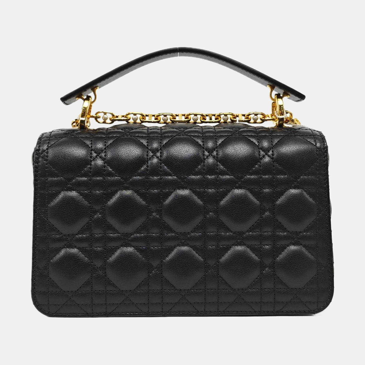 Cannage Lambskin Small Black