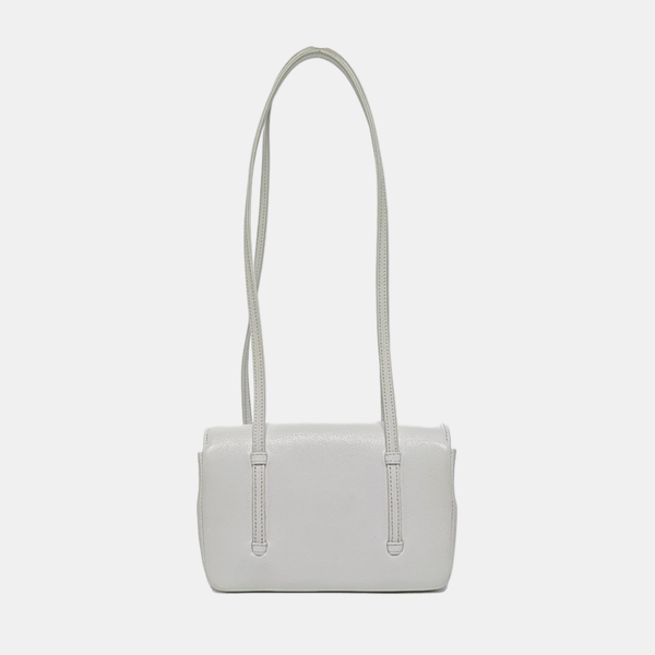 Grained Calfskin Shoulder Bag Mini Green