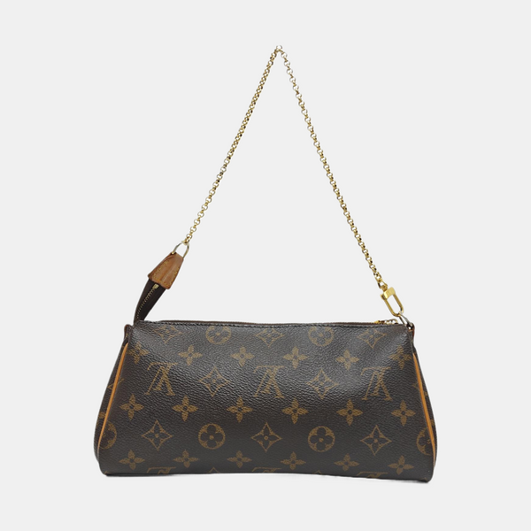 EVA Monogram Coated Canvas Brown