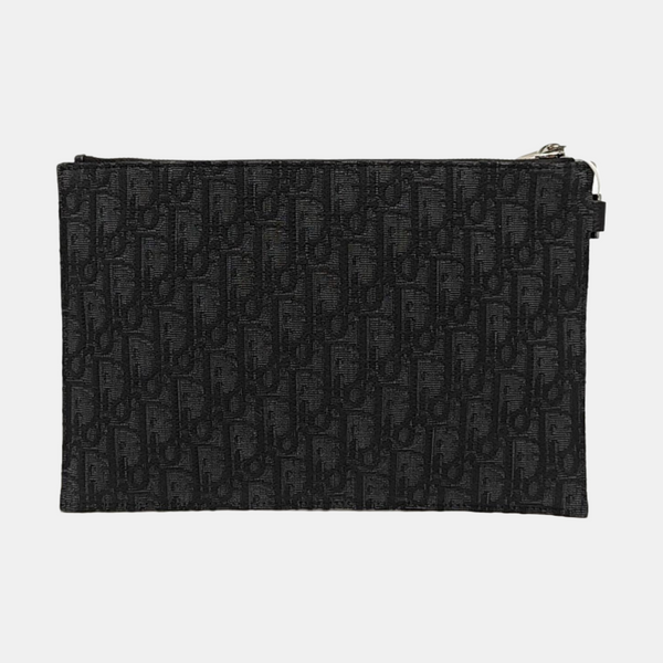 Canvas Clutch Black