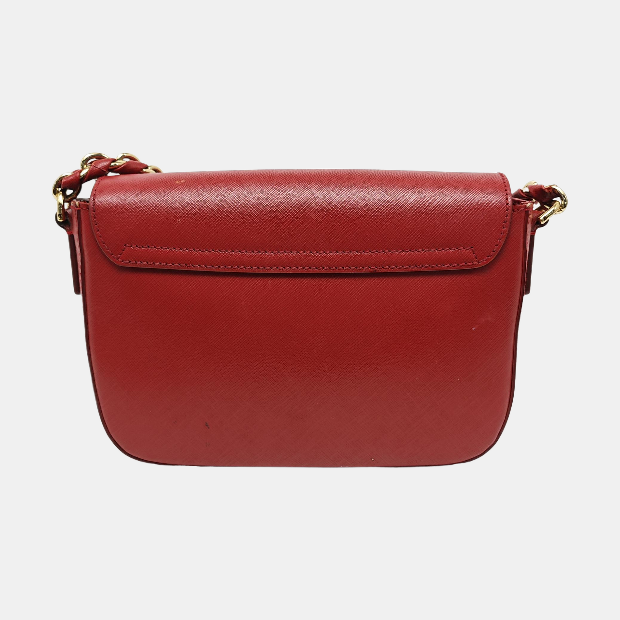 Gancini Calfskin Red