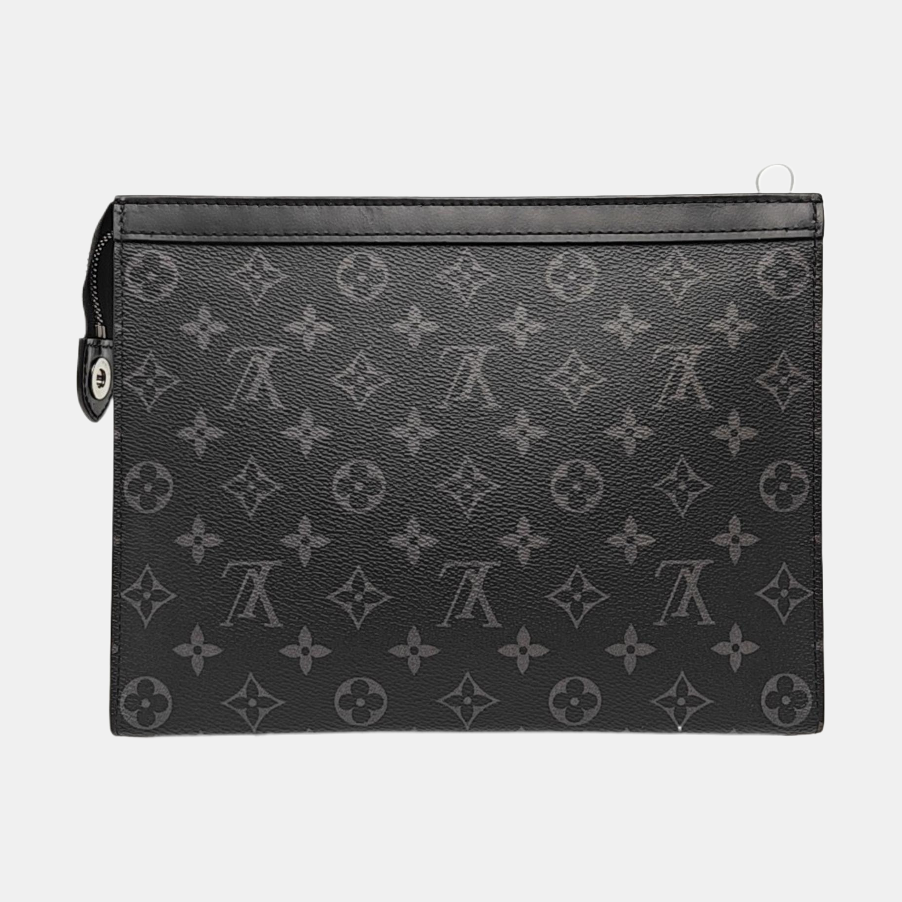 Pochette Voyag MM Monogram Coated Canvas Black