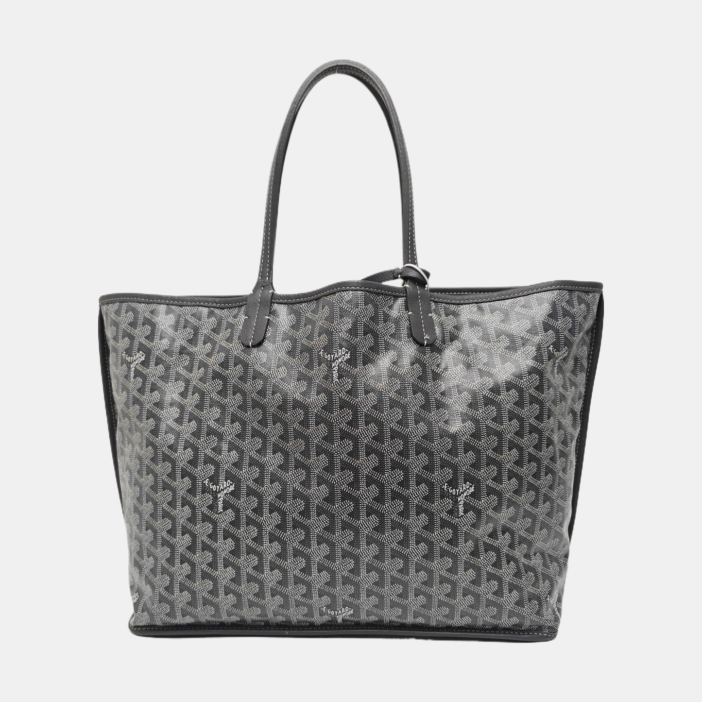 Saint Louis PM Coated Canvas Gray