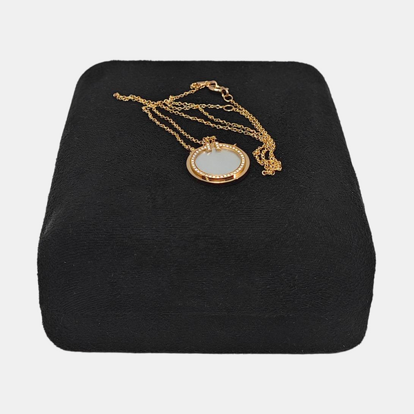 Tiffany T 18k Rose Gold Necklace