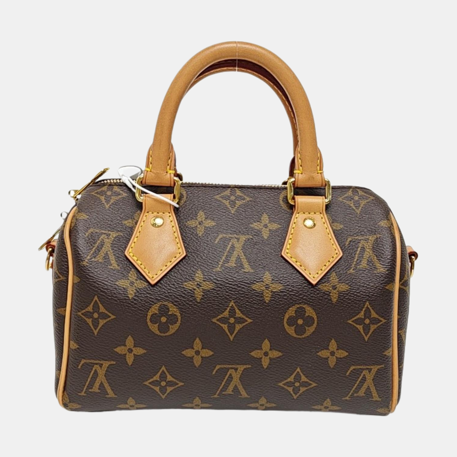 SPEEDY 20 Monogram Coated Canvas Brown