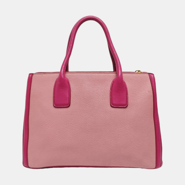 Calfskin Tote Bag Pink