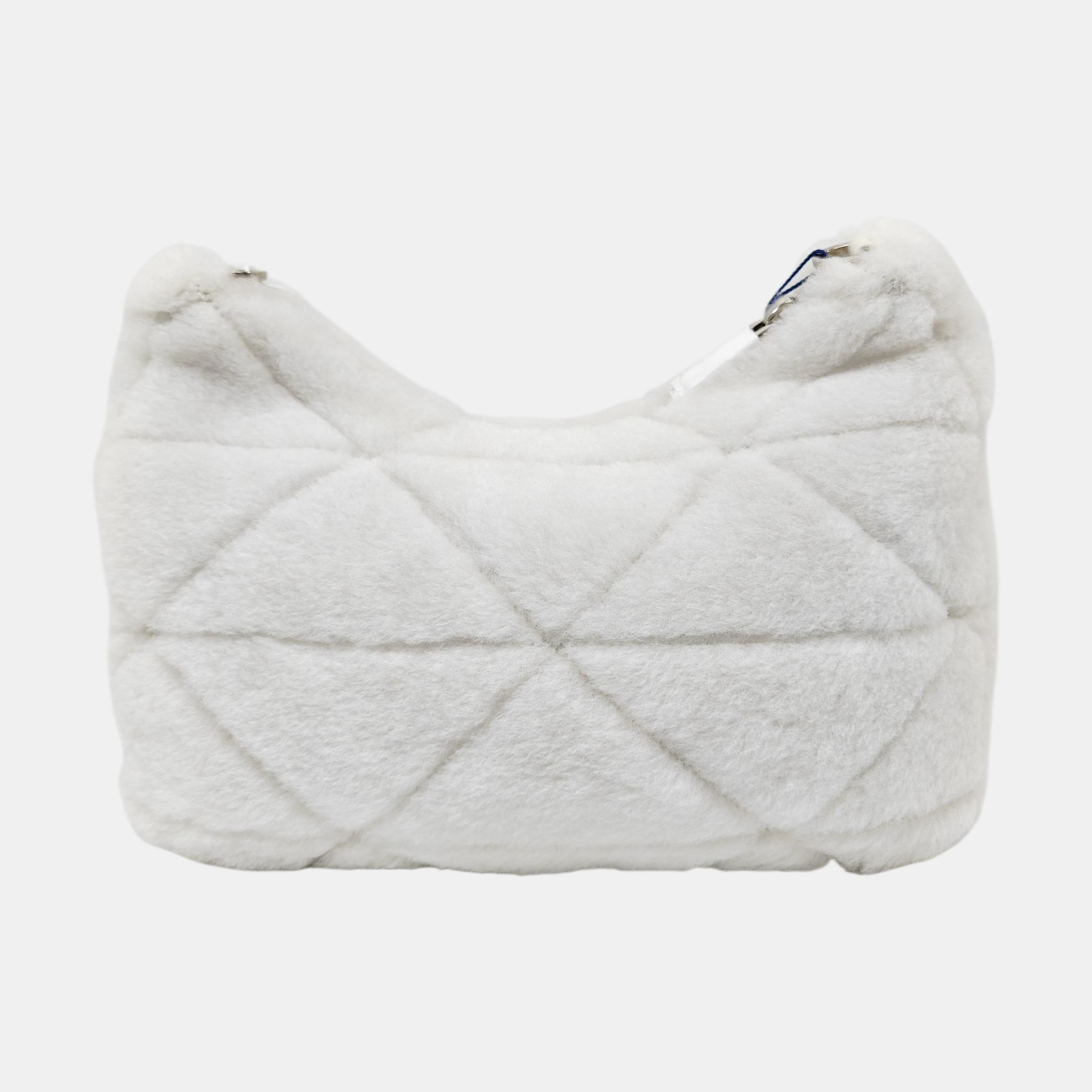 System Quilted Fur White