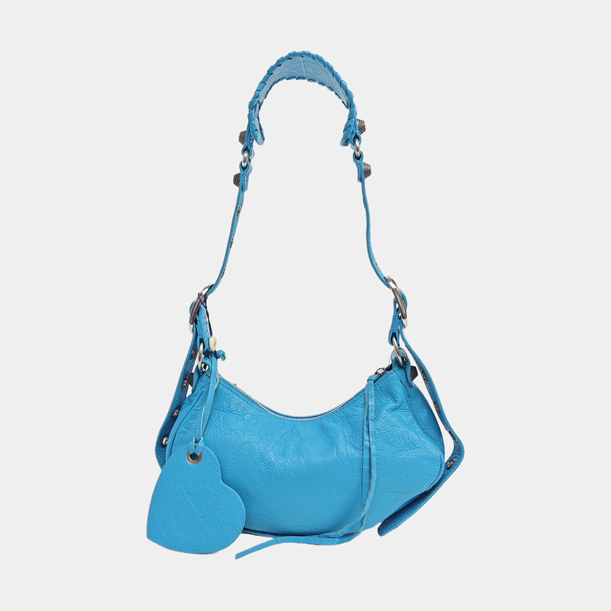 Le Cagole Mini Lambskin Blue