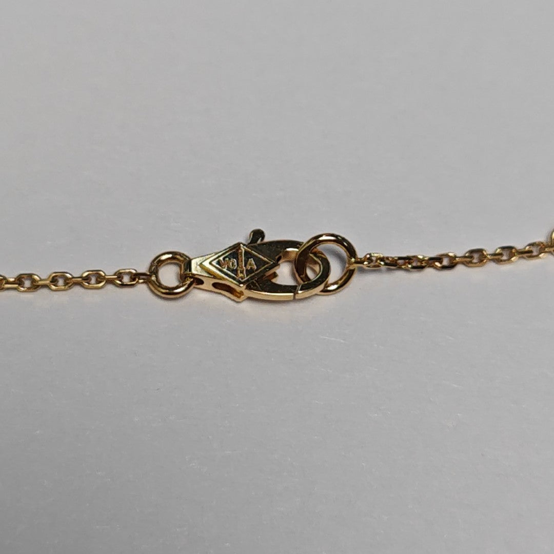 Sweet Alhambra 18k Gold Necklace