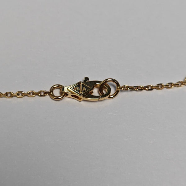 Sweet Alhambra 18k Gold Necklace