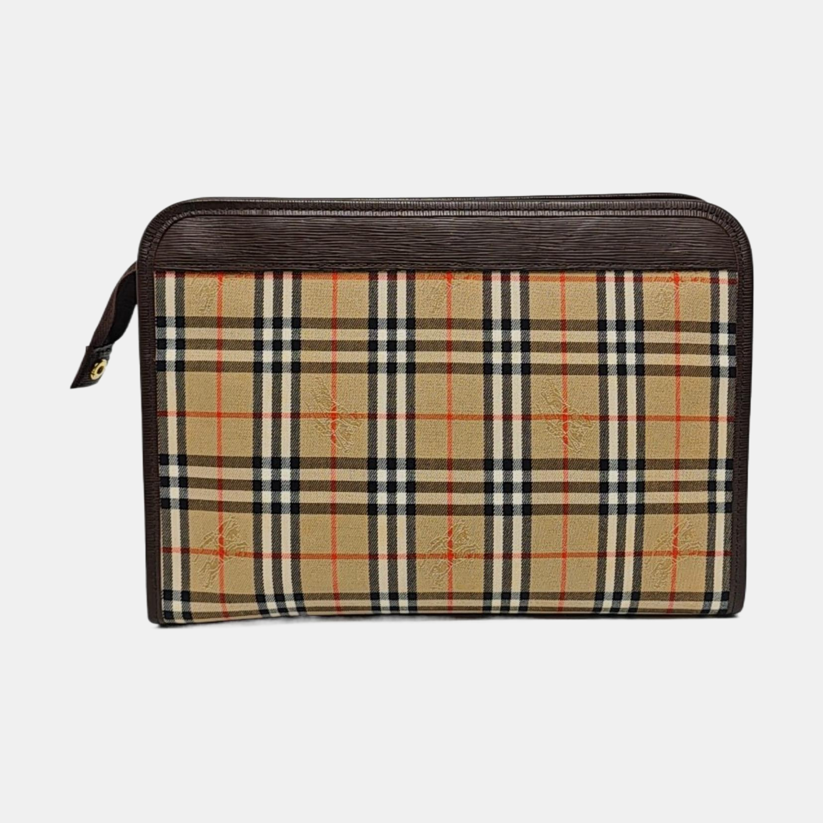 Canvas Clutch Beige