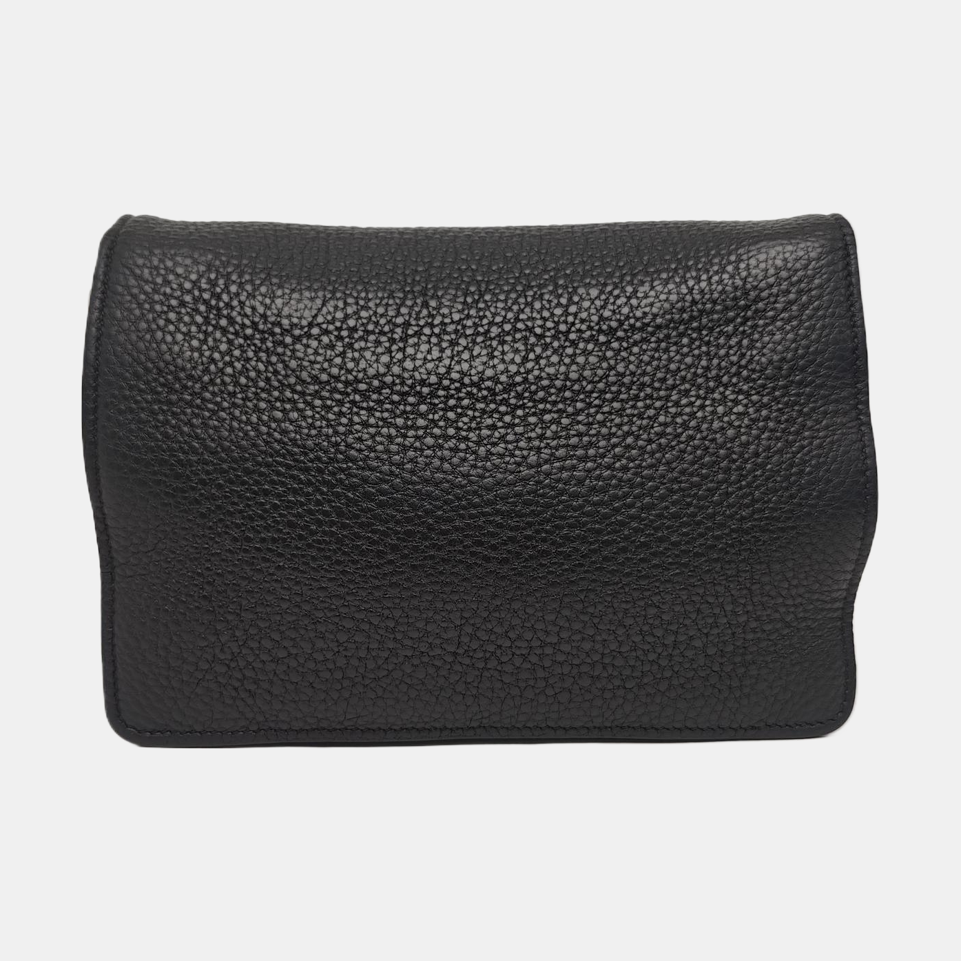 Calfskin Shoulder Bag Black