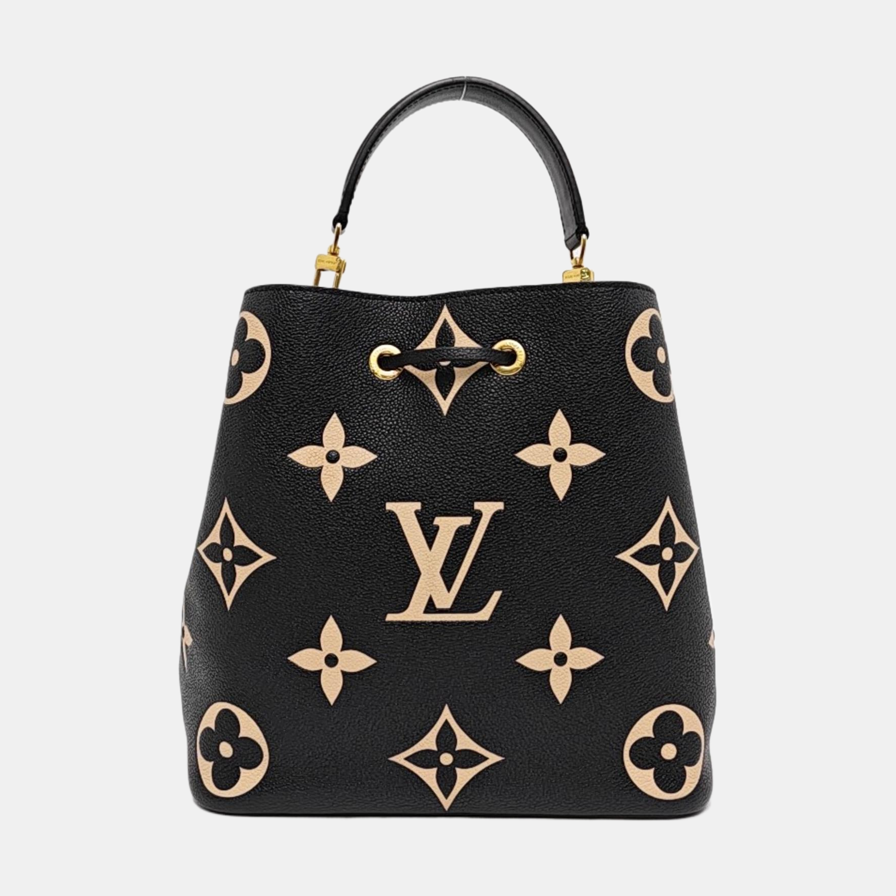 NÉONOÉ MM Calfskin Black