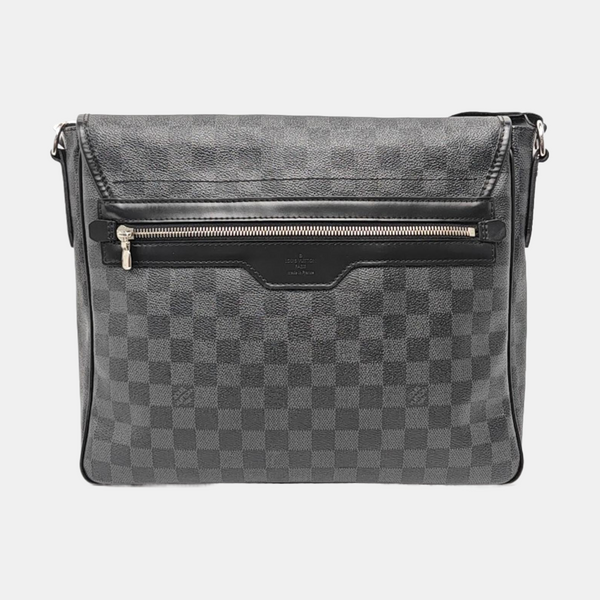 DANIEL MM Damier Graphite Coated Canvas Gray