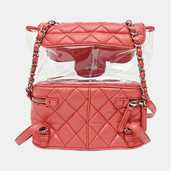 AQUARIUM Quilted Calfskin Red