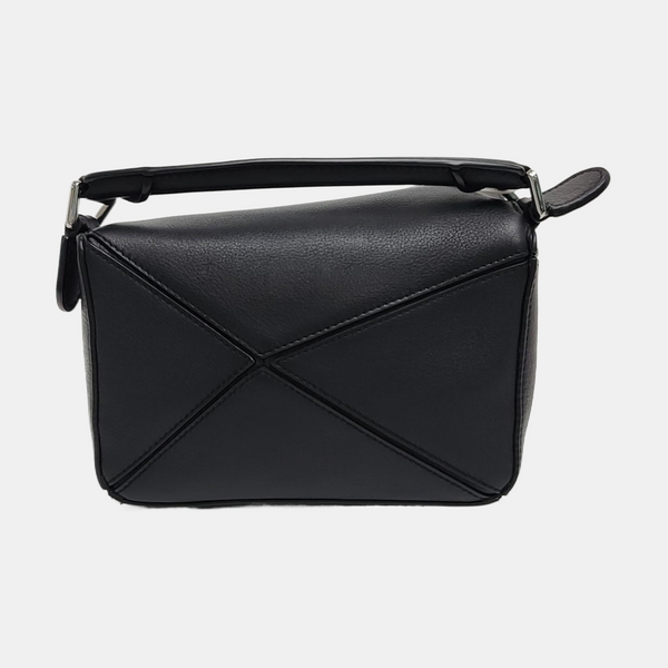 Puzzle Mini Calfskin Black