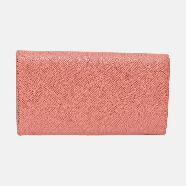 BVLGARI Calfskin Pink Wallet