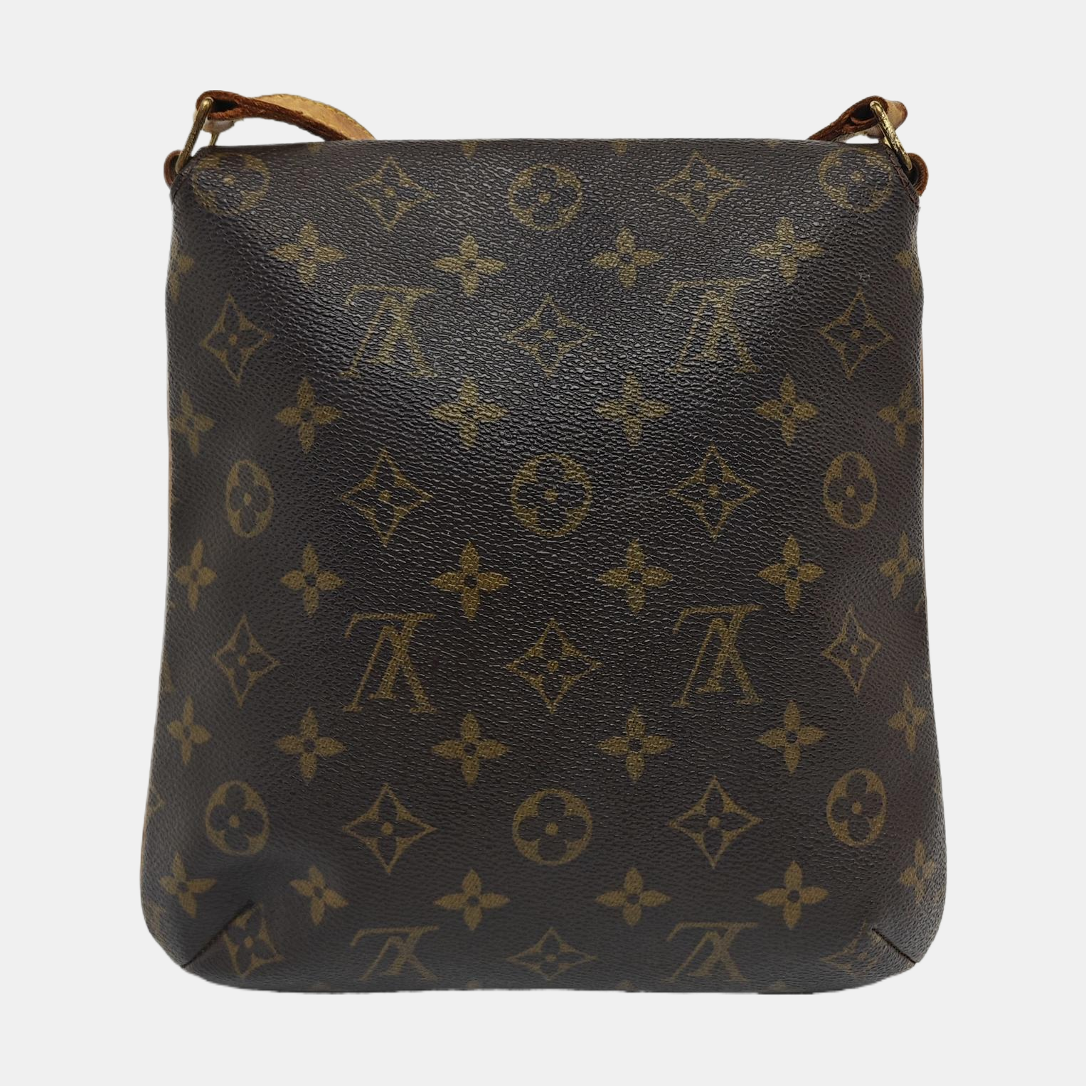 MUSETTE TANGO PM Monogram Coated Canvas Brown