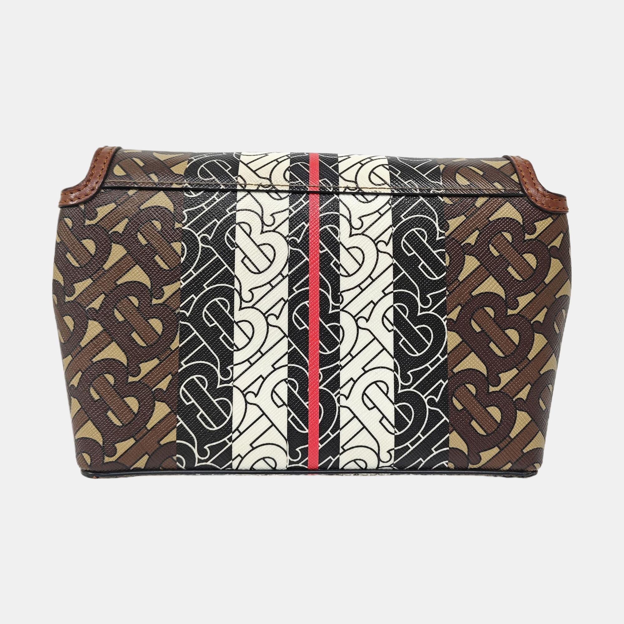 Crossbody Bag Coated Canvas Multicolor