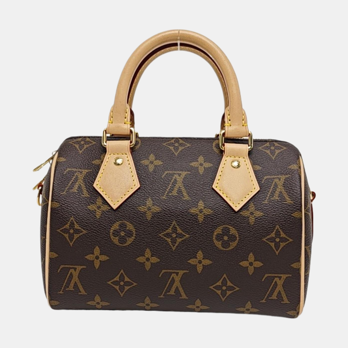 SPEEDY 20 Monogram Coated Canvas Brown