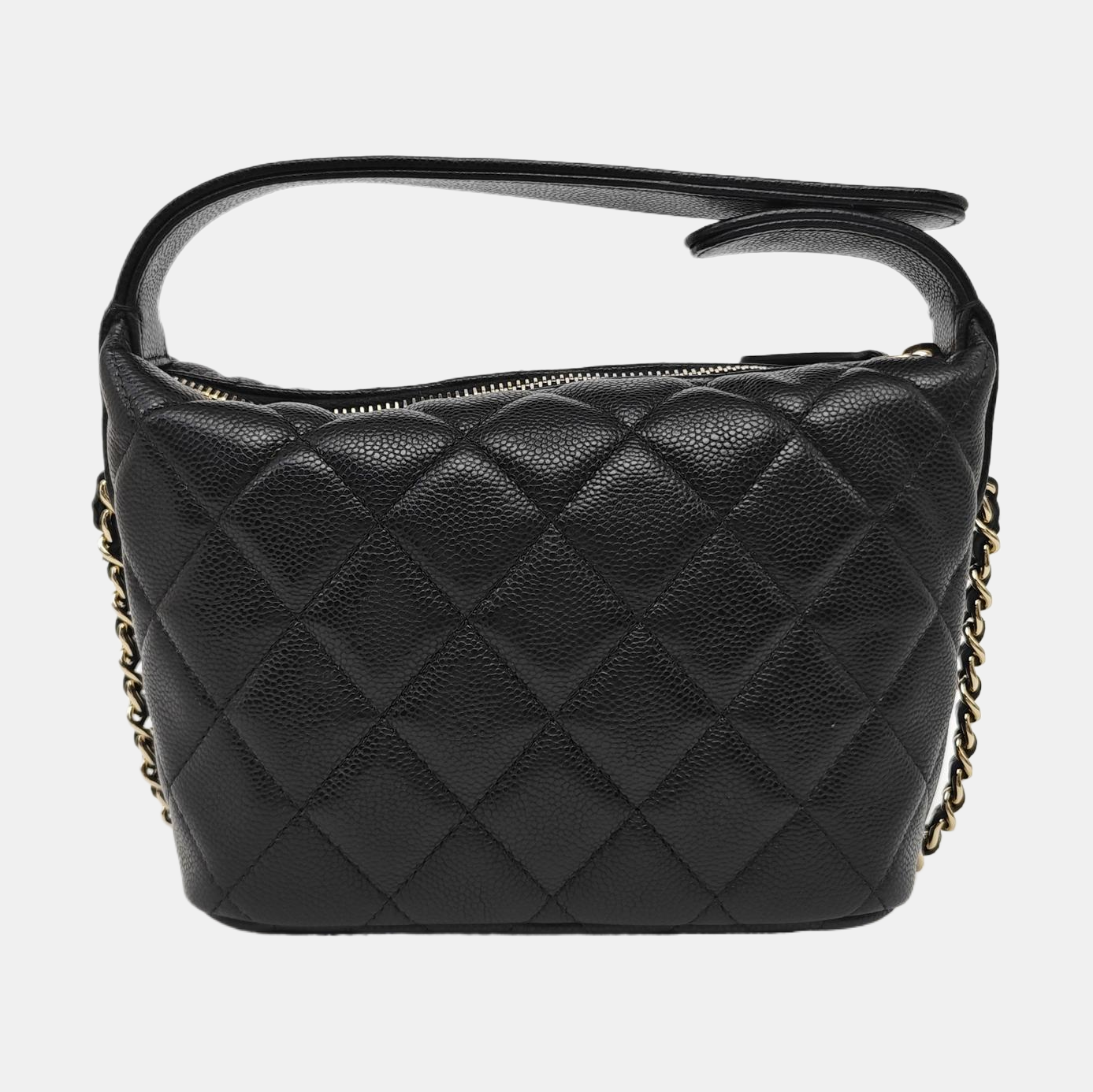 HOBO Quilted Grained Calfskin Black