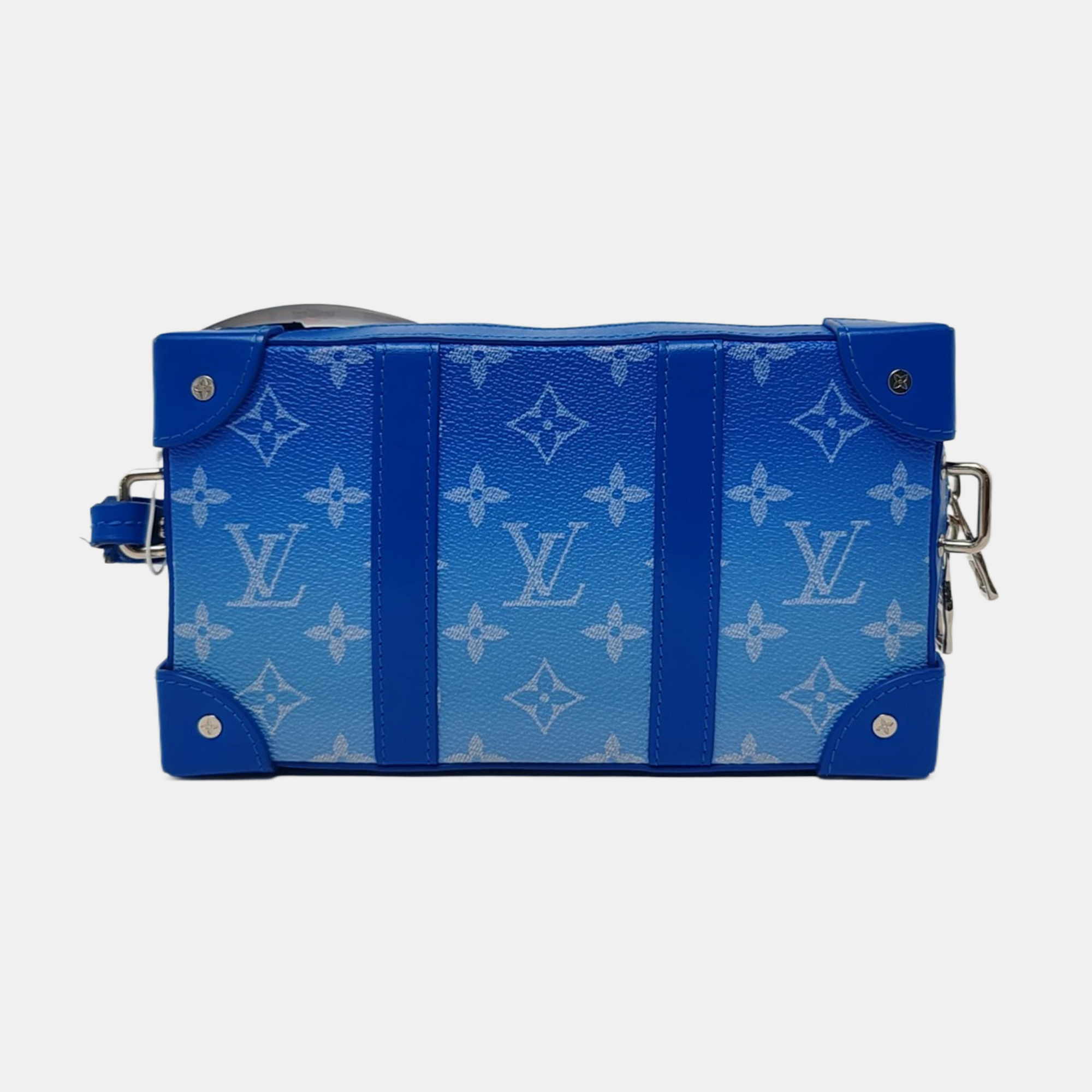 WALLET TRUNK Monogram Coated Canvas Blue