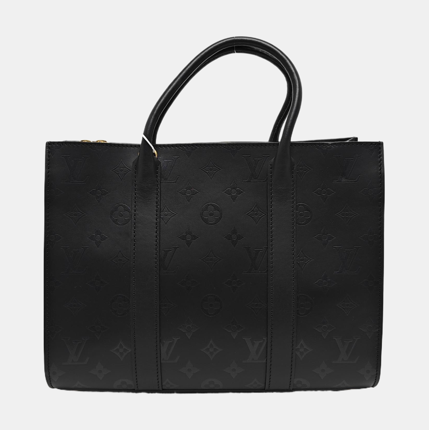VERY MM Monogram Calfskin Black