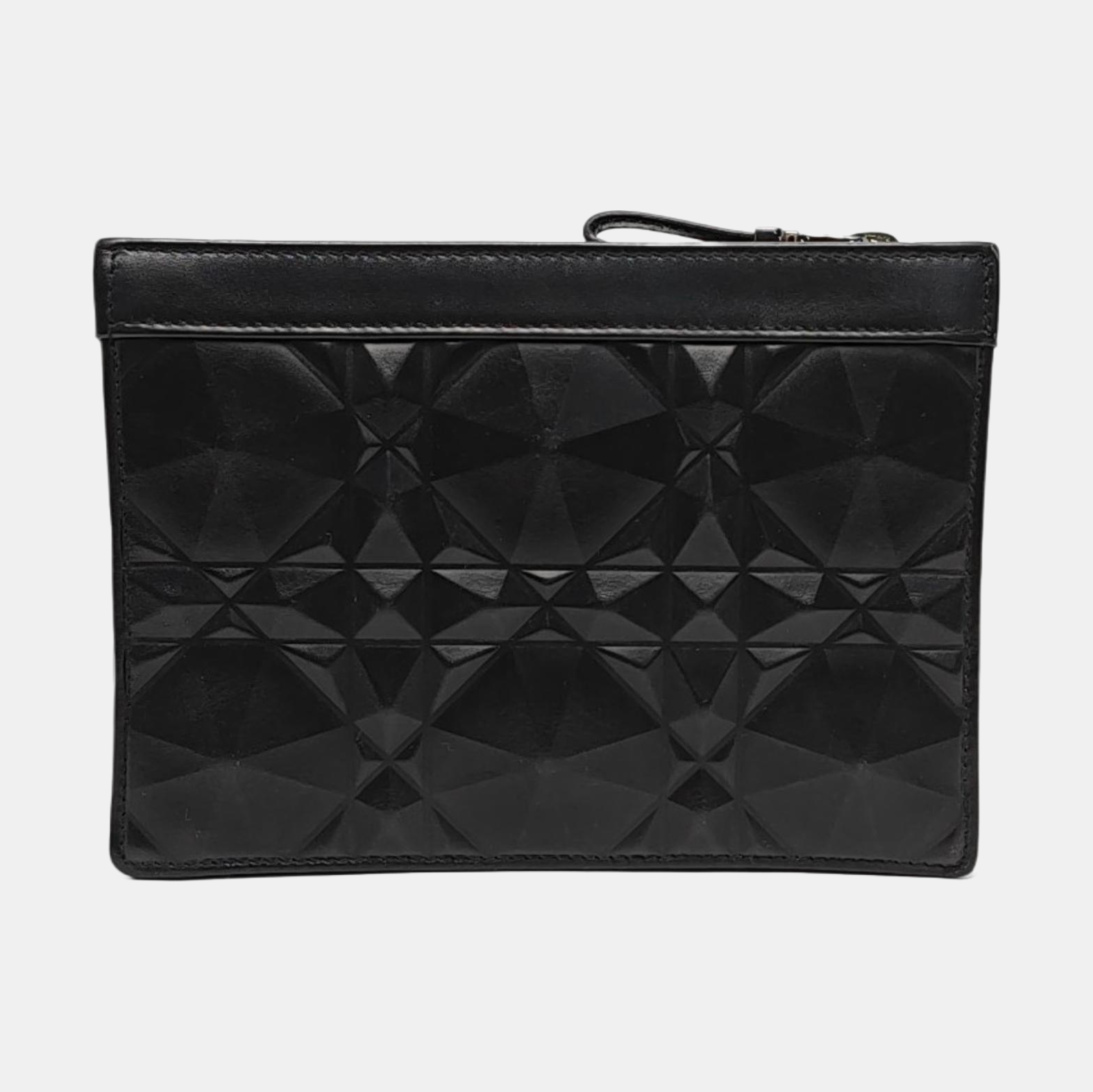Authenticated pre-owned  Dior Caro Cannage Calfskin Black - Shoulder Bag at Looply