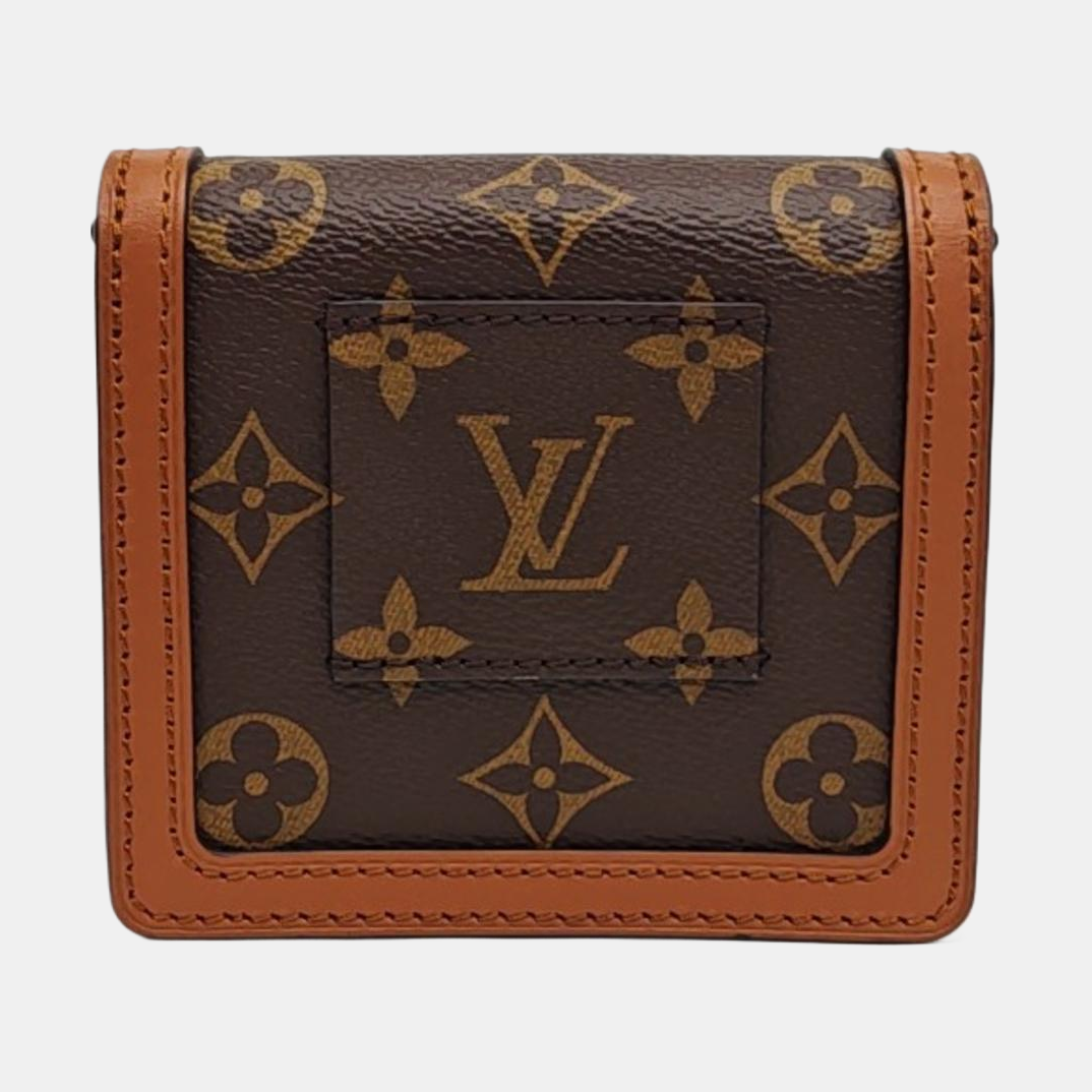 DAUPHINE BB Monogram Coated Canvas Brown