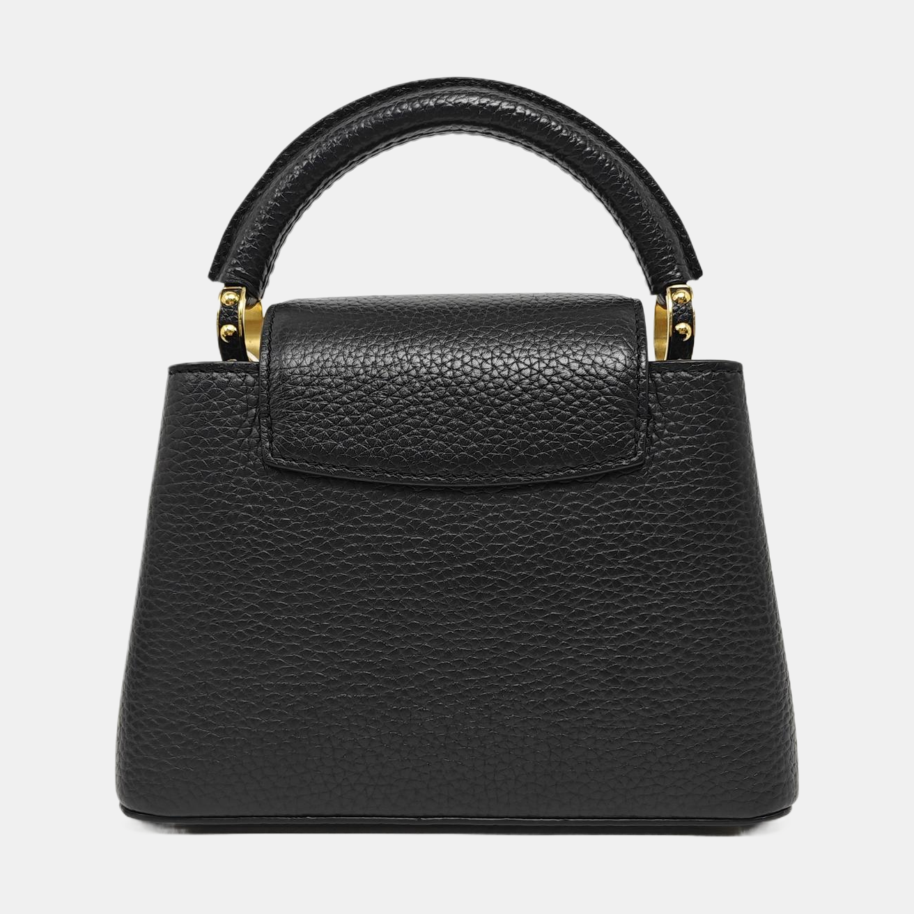 CAPUCINES Mini Calfskin Black