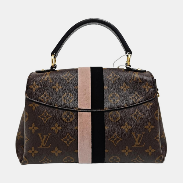 GEORGES BB Monogram Coated Canvas Brown