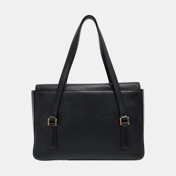 Calfskin Tote Bag Black
