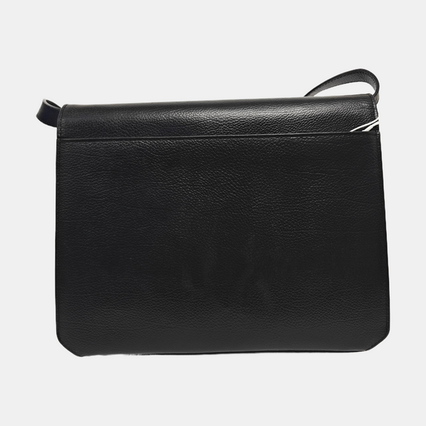 Calfskin Shoulder Bag Black