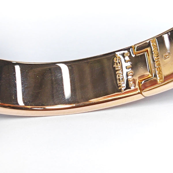 Clic H Metal Rose Gold Bangle