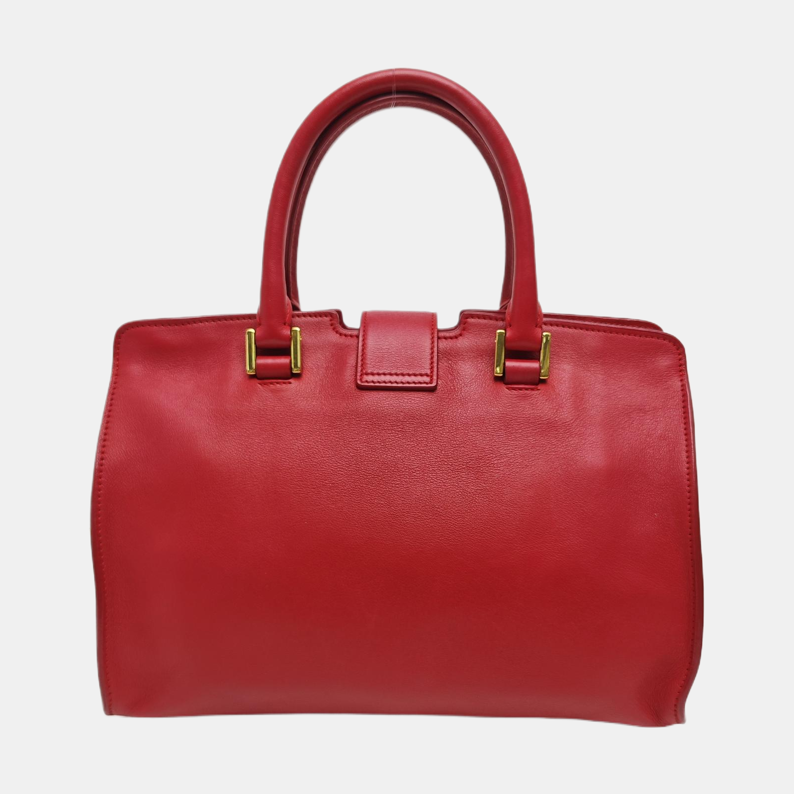 MONOGRAM CABAS Calfskin Red