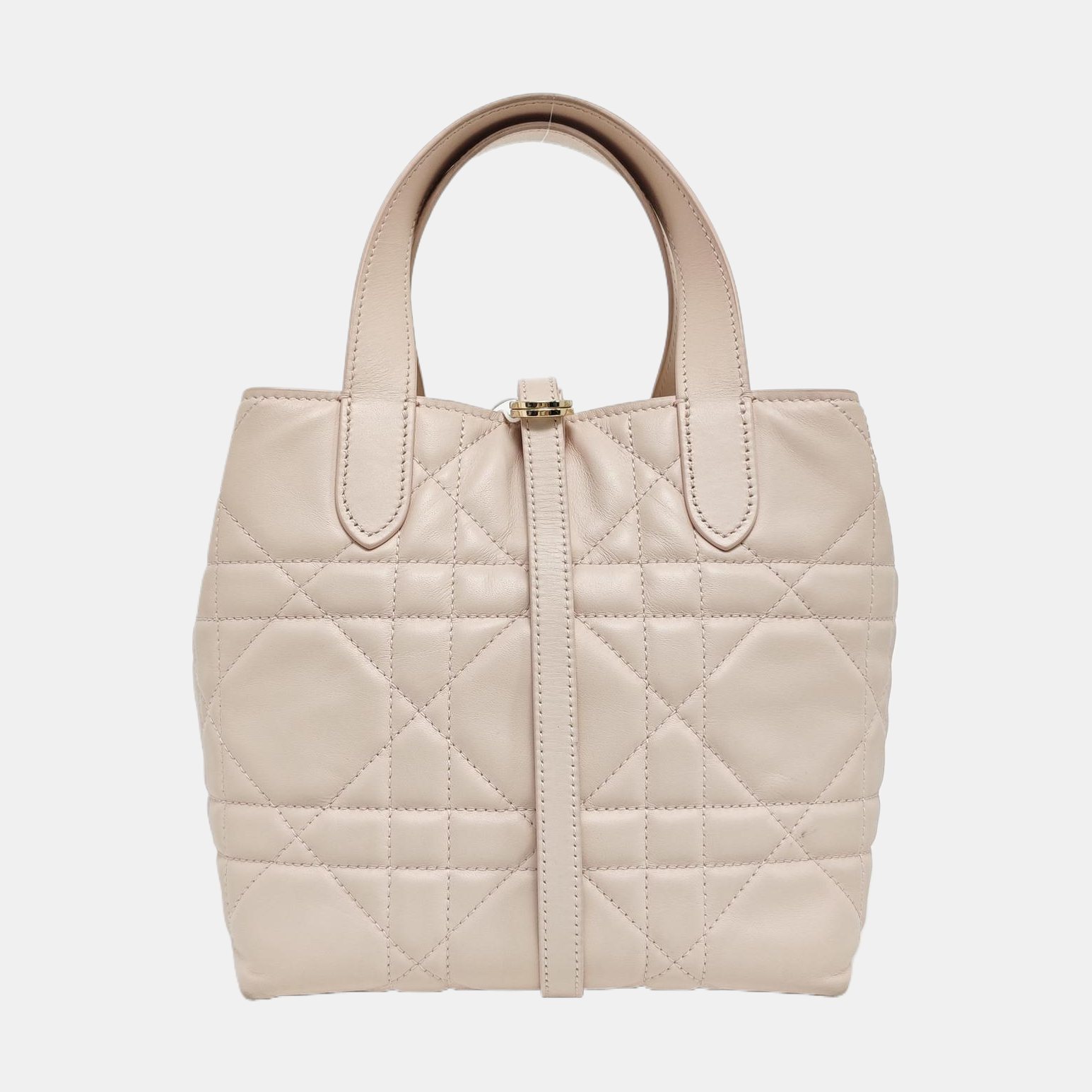 Toujours Small Cannage Calfskin Pink
