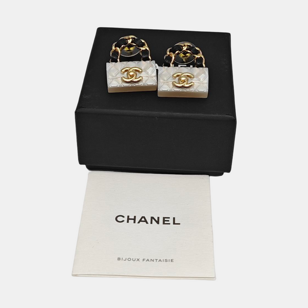 Metal Gold Stud Earrings