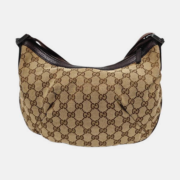GG Imprime Messenger Monogram Canvas Brown