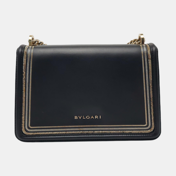 SERPENTI FOREVER Small Calfskin Black