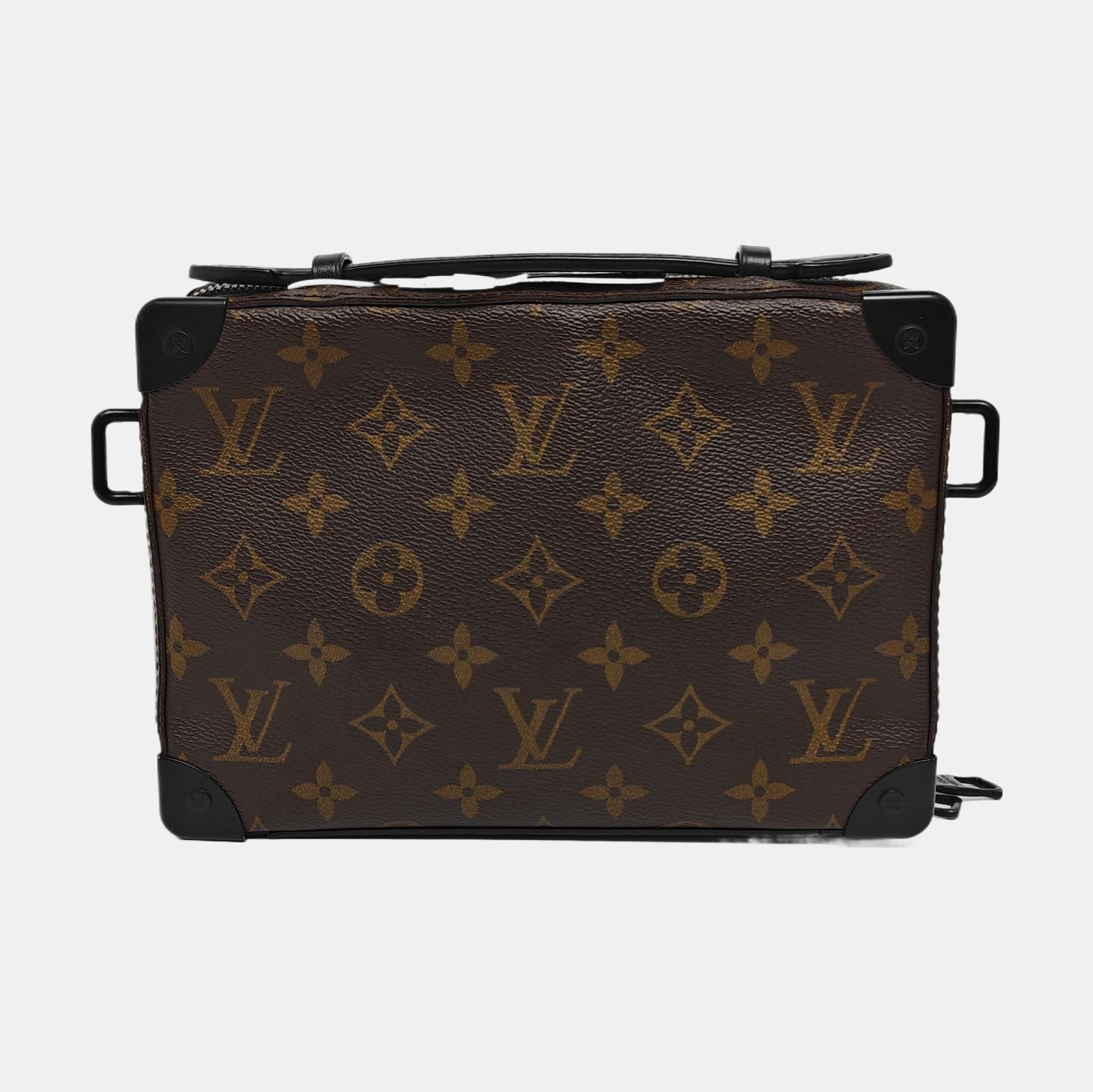 SOFT TRUNK Monogram Coated Canvas Brown