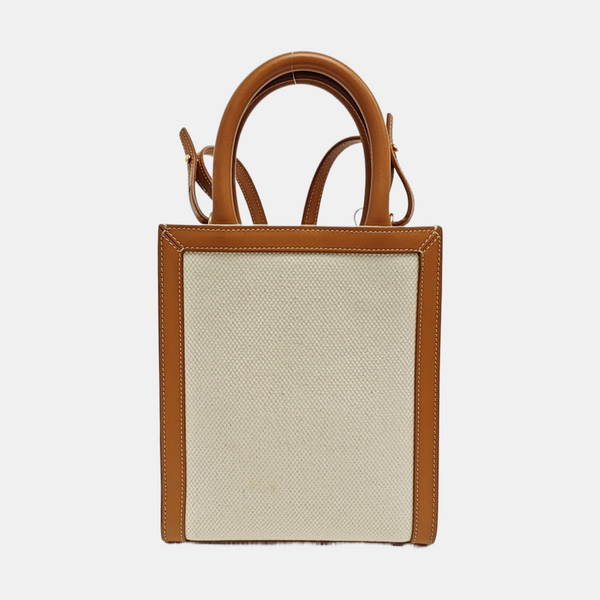 CABAS CELINE Mini Canvas White
